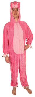 Pink Panther Kostüm mit Reissverschluss