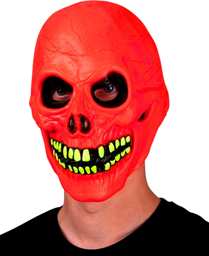 Ghost Rider Maske – Totenschädel Feuerteufel