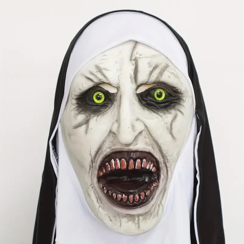Horror Nonne Maske – The Nun Latexmaske