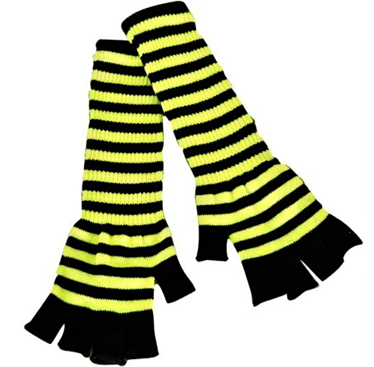 Strickhandschuhe fingerlos – 80er Handschuhe