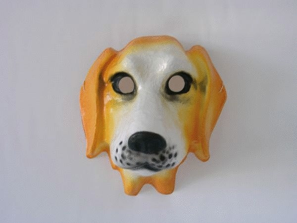 Dackel Maske für Kinder – Hunde-Tiermaske