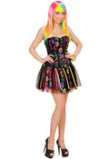 Corsage mit Petticoat – 80er Party Outfit