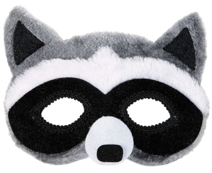 Waschbär Maske – Tiermaske