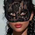 Katzenmaske mit Spitze – Augenmaske