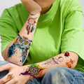 Tattoos Eule & Traumfänger – Boho