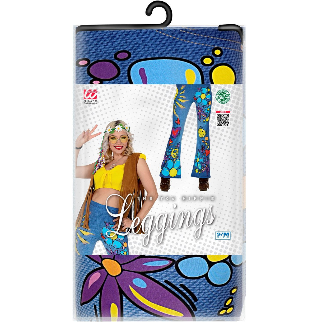 Hippie Schlaghose – Flower Power Leggings
