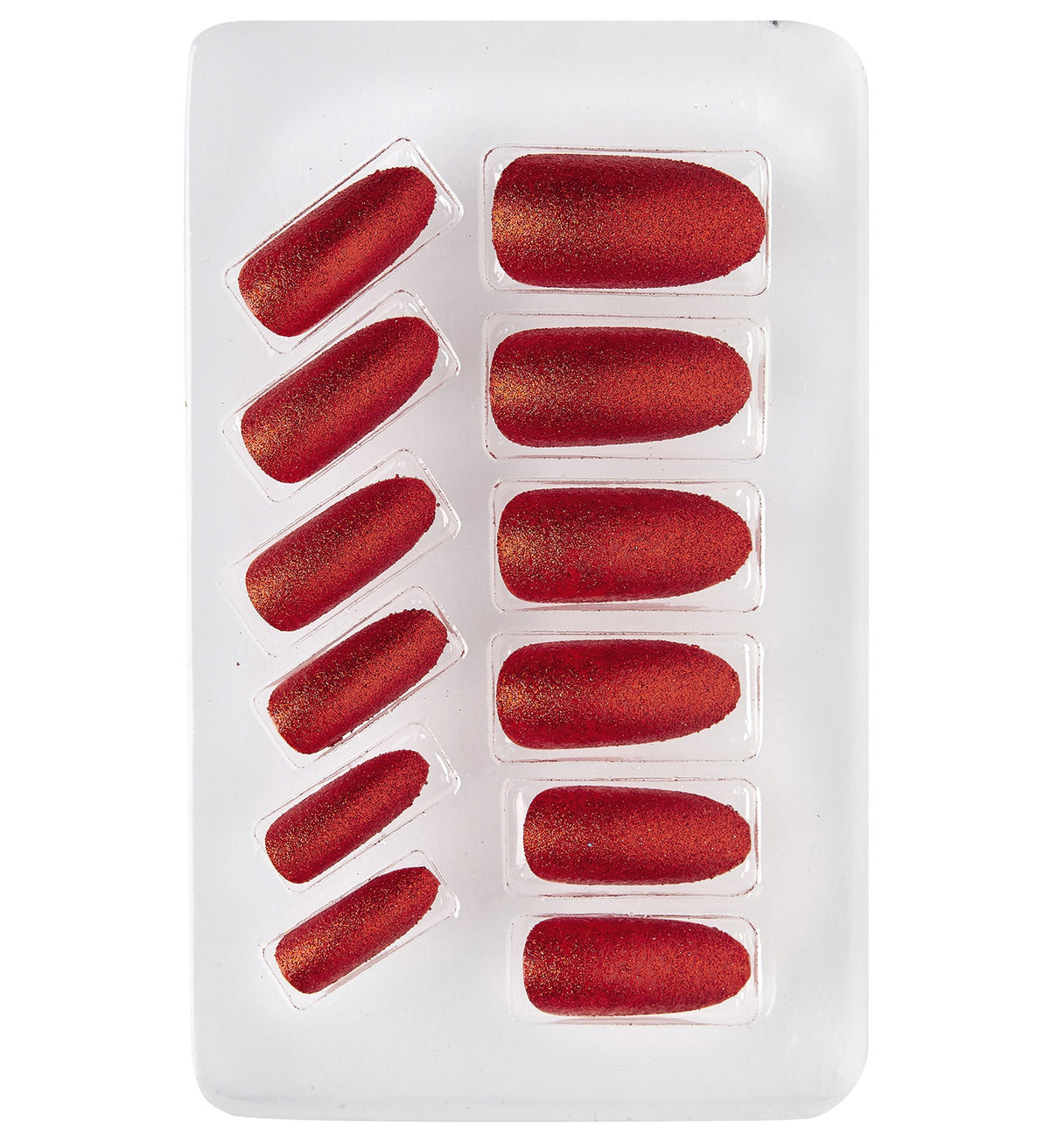 Fingernägel mit Glitzer – künstliche Nägel