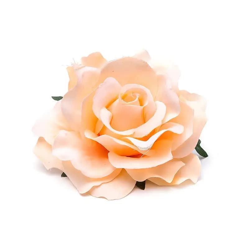 Rose Blume als Anstecker und Haarclip