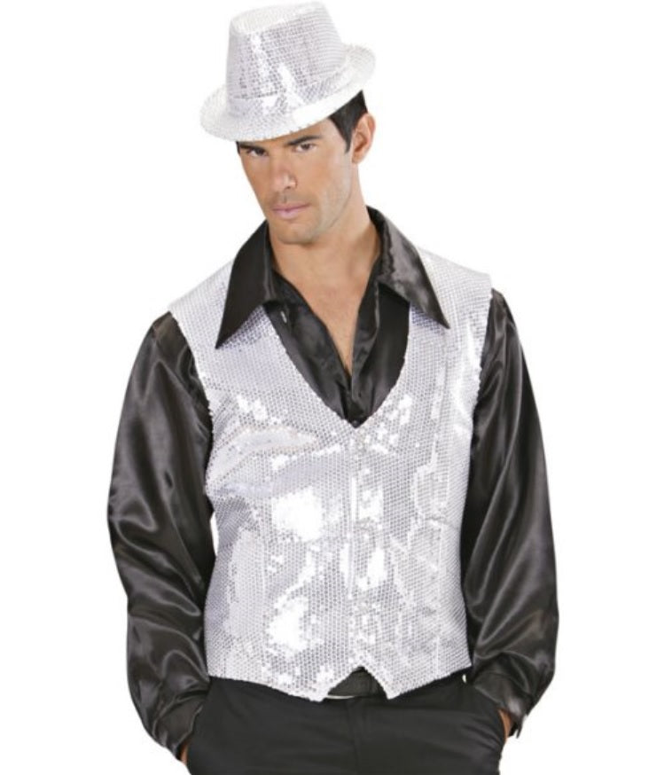 Pailletten Weste – Glitzer Gilet