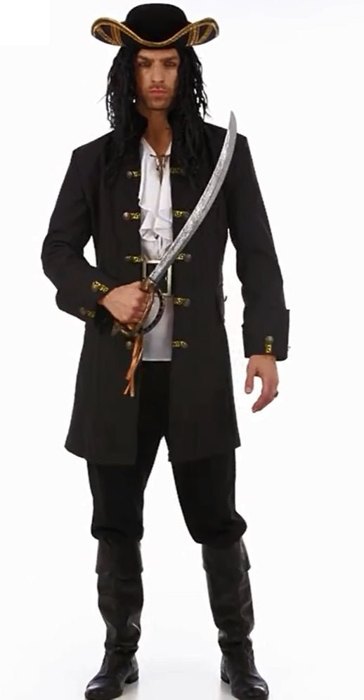 Piratenmantel Herren – Steampunk & Barock