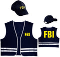 FBI Weste mit Mütze – Agent Kostüm