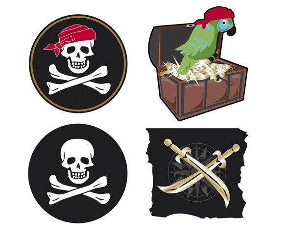 Piraten Wanddekoration