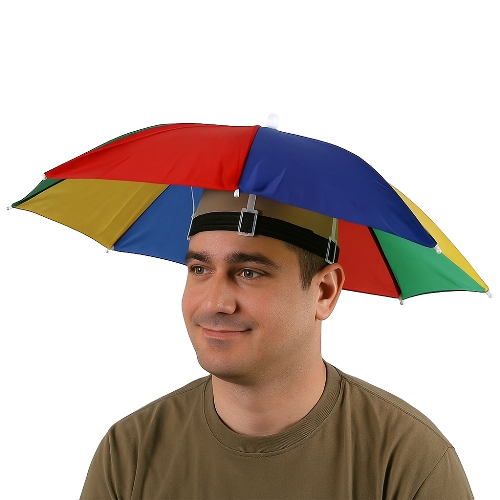 Schirmhut – Regenschirm Hut für Festival