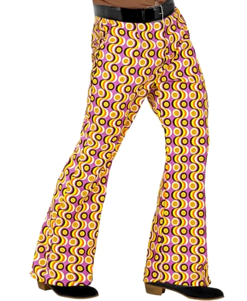 Schlaghose Herren – 70er Disco Style