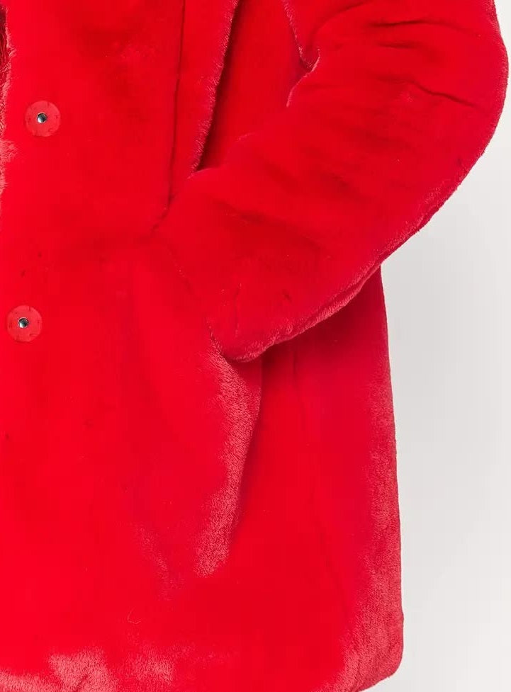 Plüschjacke – Fake Fur Jacke