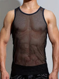 Netz Tanktop – Gothic Netzshirt