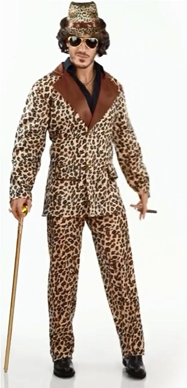 Leoparden Anzug – Mafia Boss Hustler
