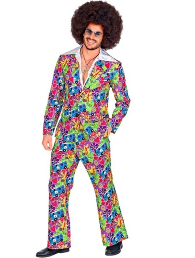 Hippie Bus Anzug – Flower Power Kostüm