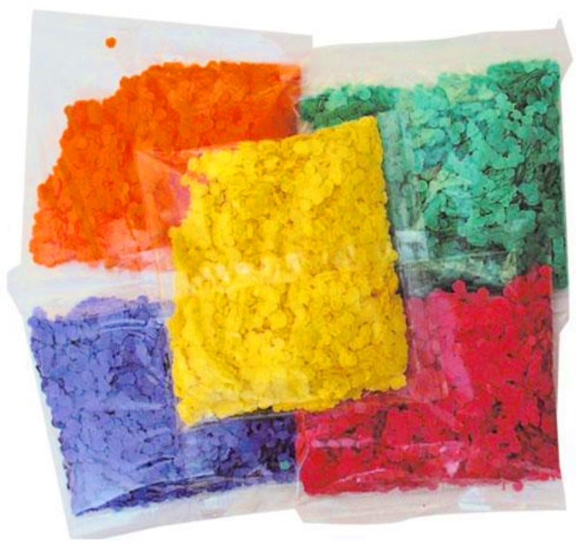 Konfetti Set mit 5 Beuteln