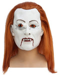 Vampir Maske mit Haaren – Dracula