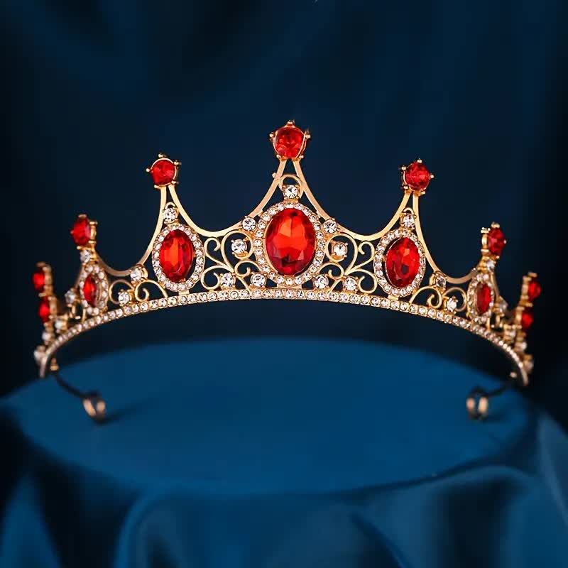 Diadem mit Edelsteinen – Prinzessin Krone