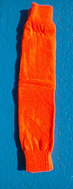 Beinstulpen gestrickt