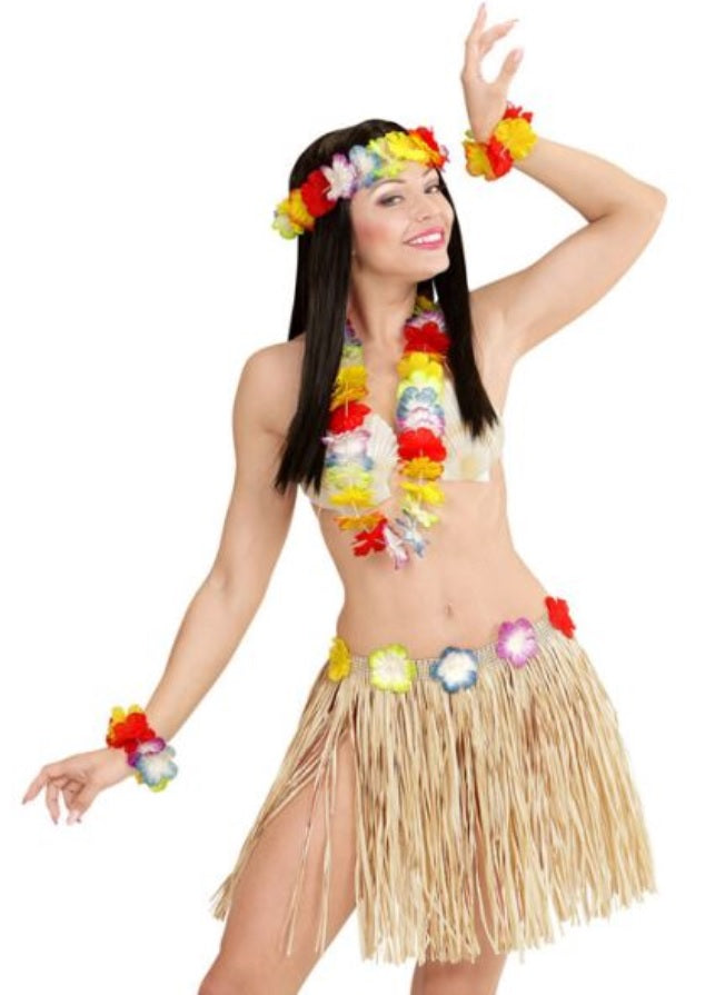 Hawaii Set – Blumenkette & Blumenschmuck