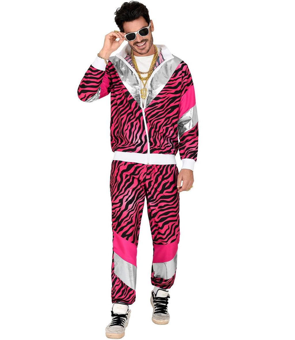 80er Jahre Trainingsanzug Animal Print