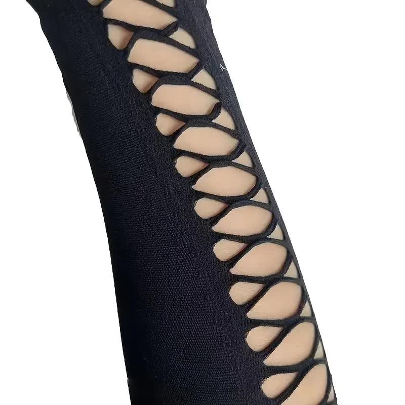 Netzhandschuhe fingerlos – Rocker & Punk