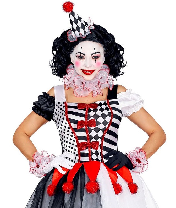 Harlekin Kostüm Deluxe – Pantomime Lady