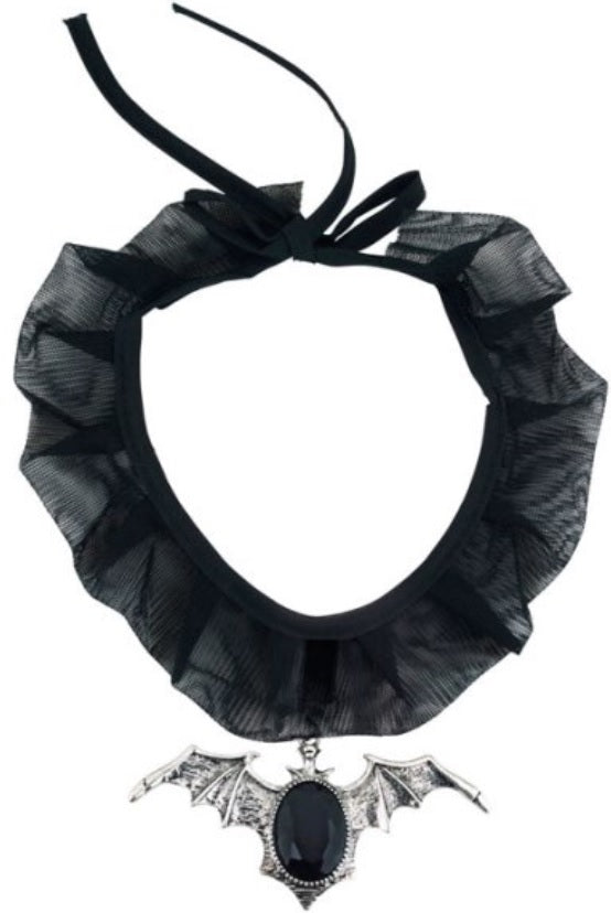 Vampir Halsband mit Fledermaus – Choker