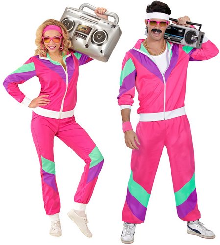 80er Trainingsanzug Retro für Damen und Herren