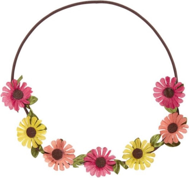 Flower Power Haarband – Hippie Stirnband