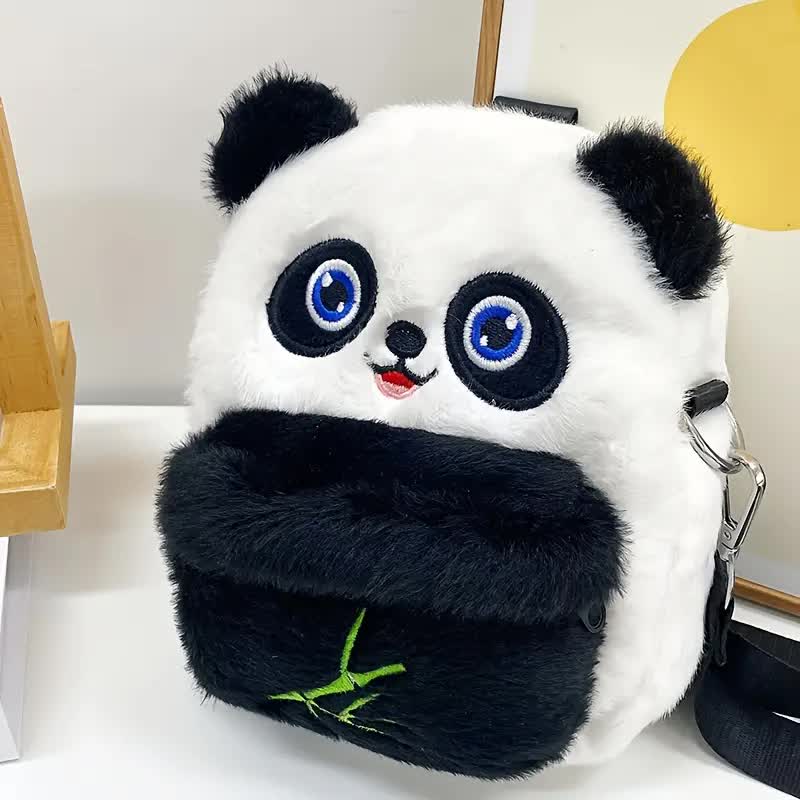 Panda Tasche – Plüsch Handtasche
