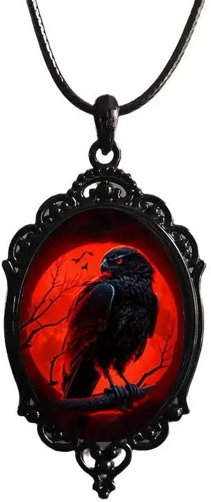 Krähen Halskette – Gothic Schmuck