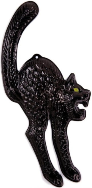 Katze Wanddekoration – Halloween Deko