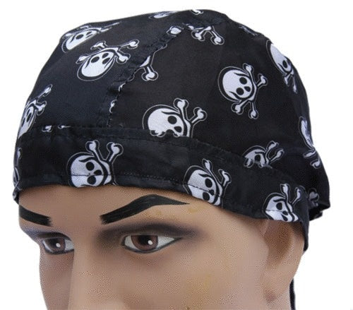 Piraten Kopftuch geknotet – Bandana