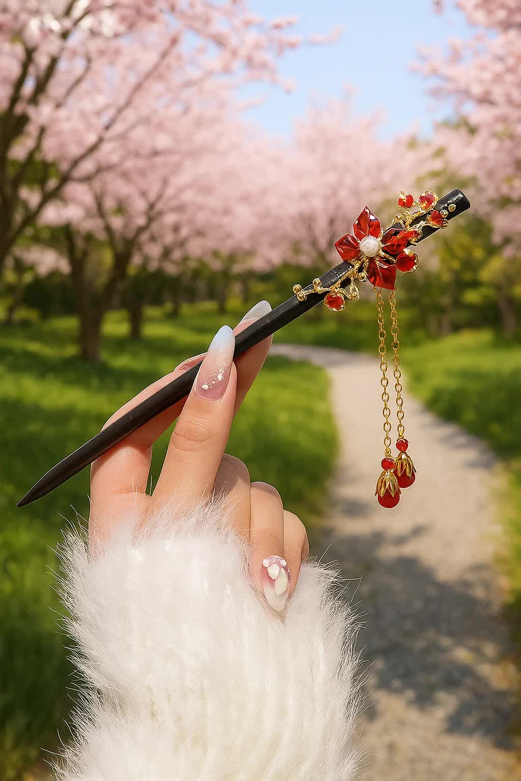 Geisha Haarnadel – China & Japan Haarstab