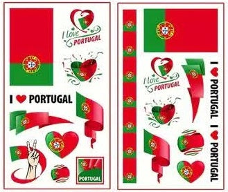 Portugal Tattoos – Fussball Fanartikel