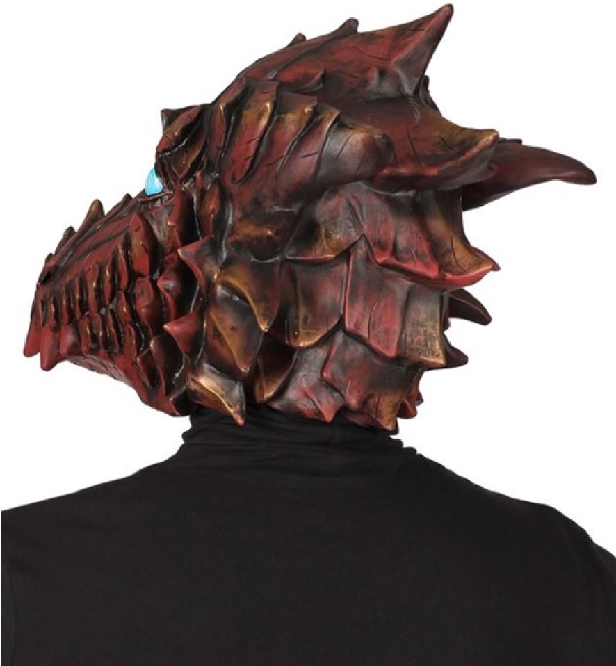 Drachenmaske aus Latex