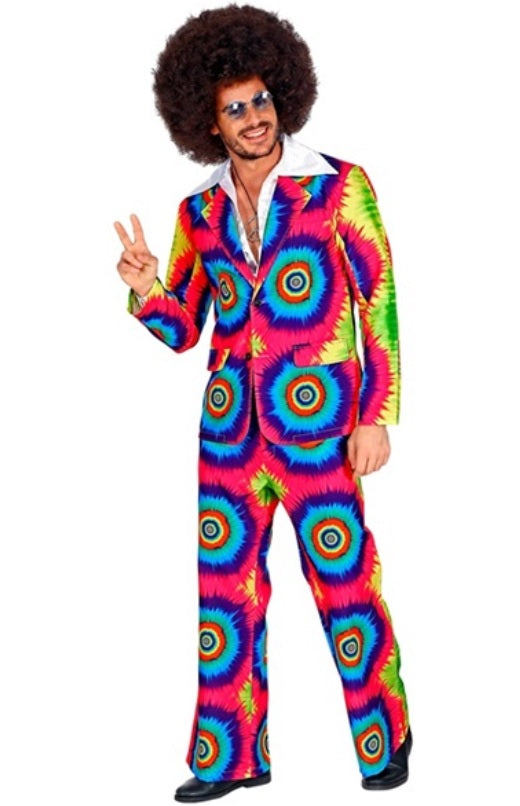 70er Jahre Anzug – Peace Hippie Anzug