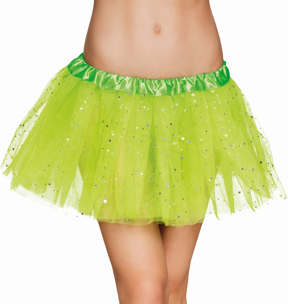 Tinkerbell Tutu mit Glitzer Sternchen