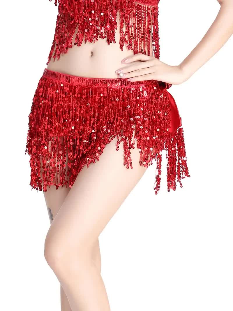 Pailletten Hüfttuch – Festival Dance Skirt
