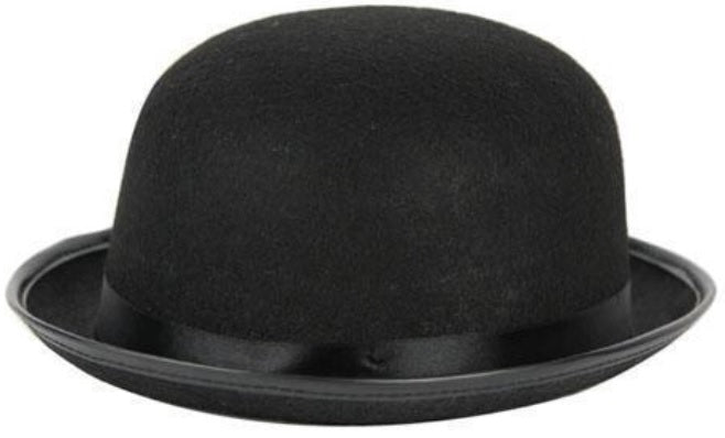 schwarze Charlie Chaplin Melone – Bowler Hut
