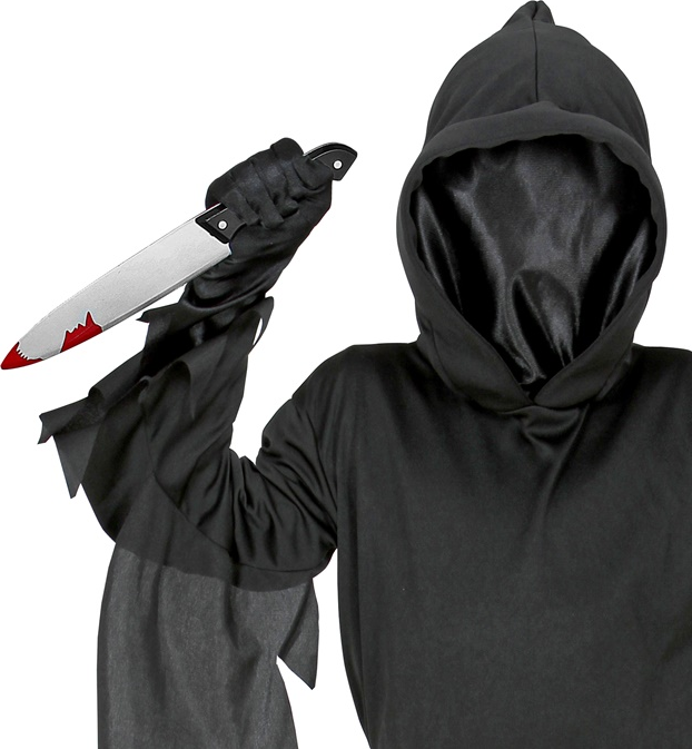 Küchenmesser mit Blut – Halloween Messer
