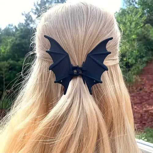 Fledermaus Haarklammer – Halloween