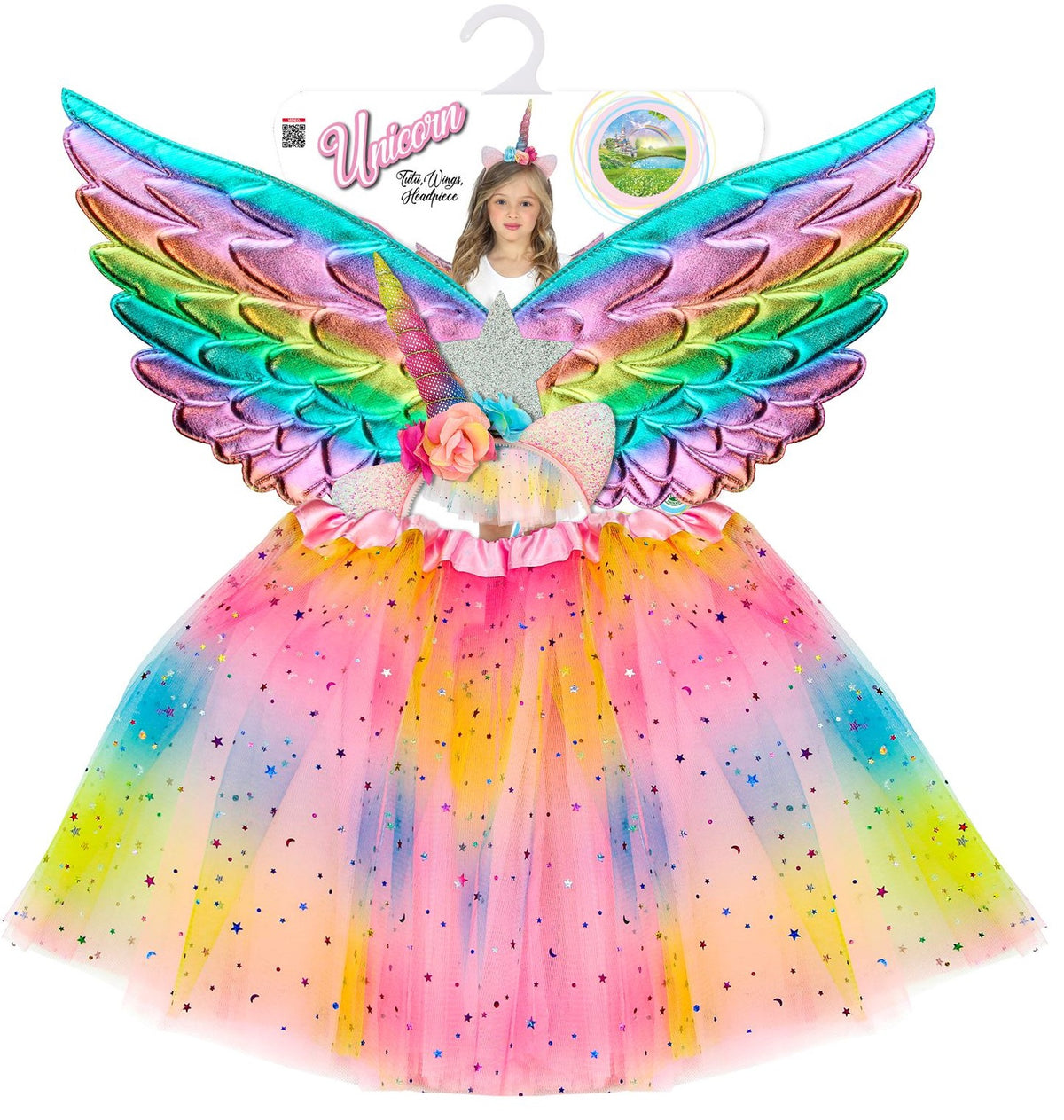 Einhorn Set Mädchen – Pegasus & Fee Kostüm