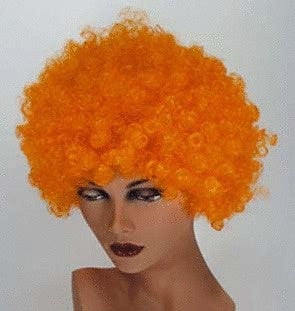 Afro Perücke mit Kraushaar