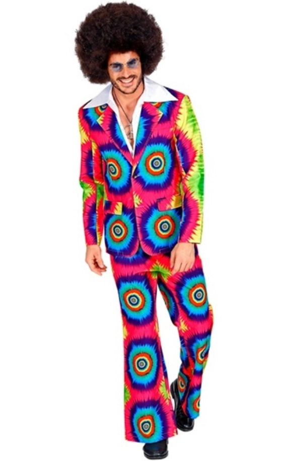 70er Jahre Anzug – Peace Hippie Anzug