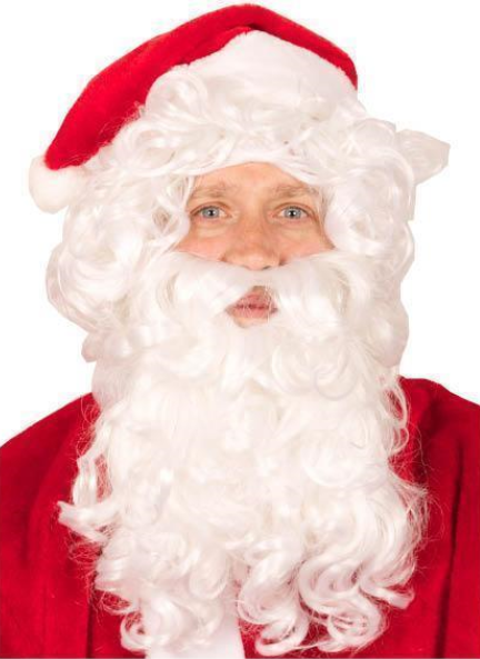 Samichlaus Perücke mit Bart